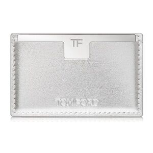 Tom Ford Beauty Metallic Silver Mirror in Card Holder